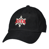 Black Coolmax Cap with Fancy Alta Logo